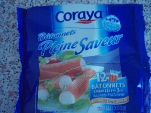 batonet de surimi