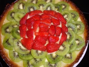 tarte fraise kiwi