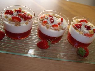 crumble fraise