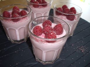 mousse framboise