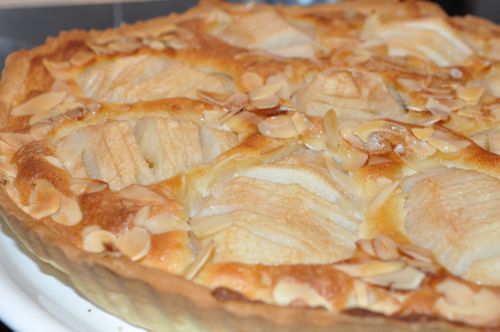 tarte poire amandine