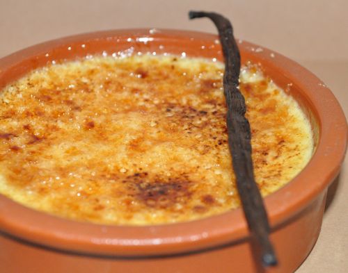 crème brulée à la vanille