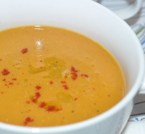 soupe au lentilles corail