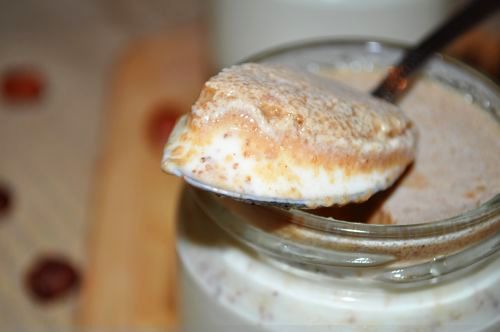 recette yaourt au praliné